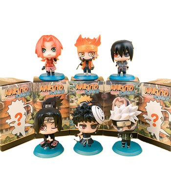 6 Mosquito Coil Eye Naruto Blind Boxes(7cm)