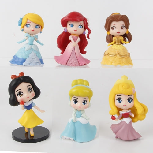 6 Disney Princess Blind Boxes (7-8cm)