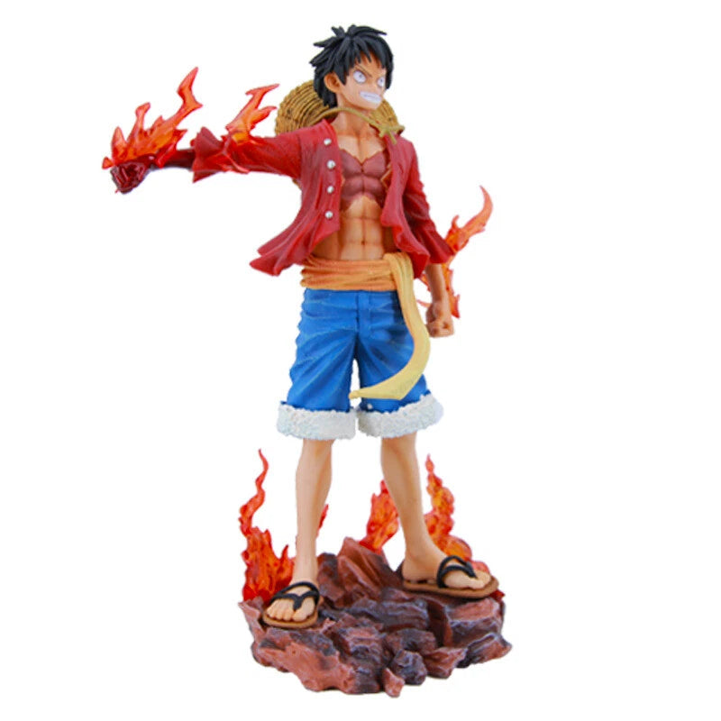 26cm One Piece Monkey D Luffy Cartoon Anime PVC Figure