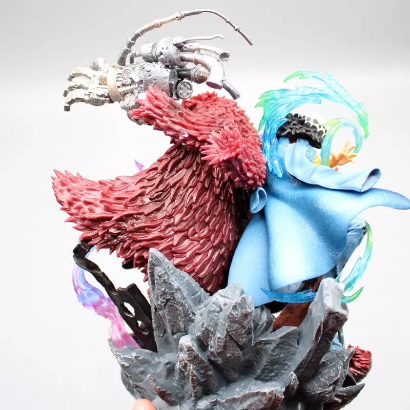 22CM One Piece LX GK Luffy Law Eustass Kid Anime PVC Figure Toy