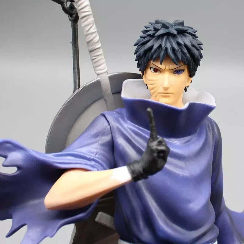 22*10cm Naruto Uchiha Obito Cartoon Anime PVC Figure