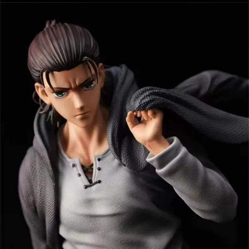 30CM Attack on Titan/Shingeki No Kyojin Eren Jaeger Cartoon PVC Anime Figure Toy