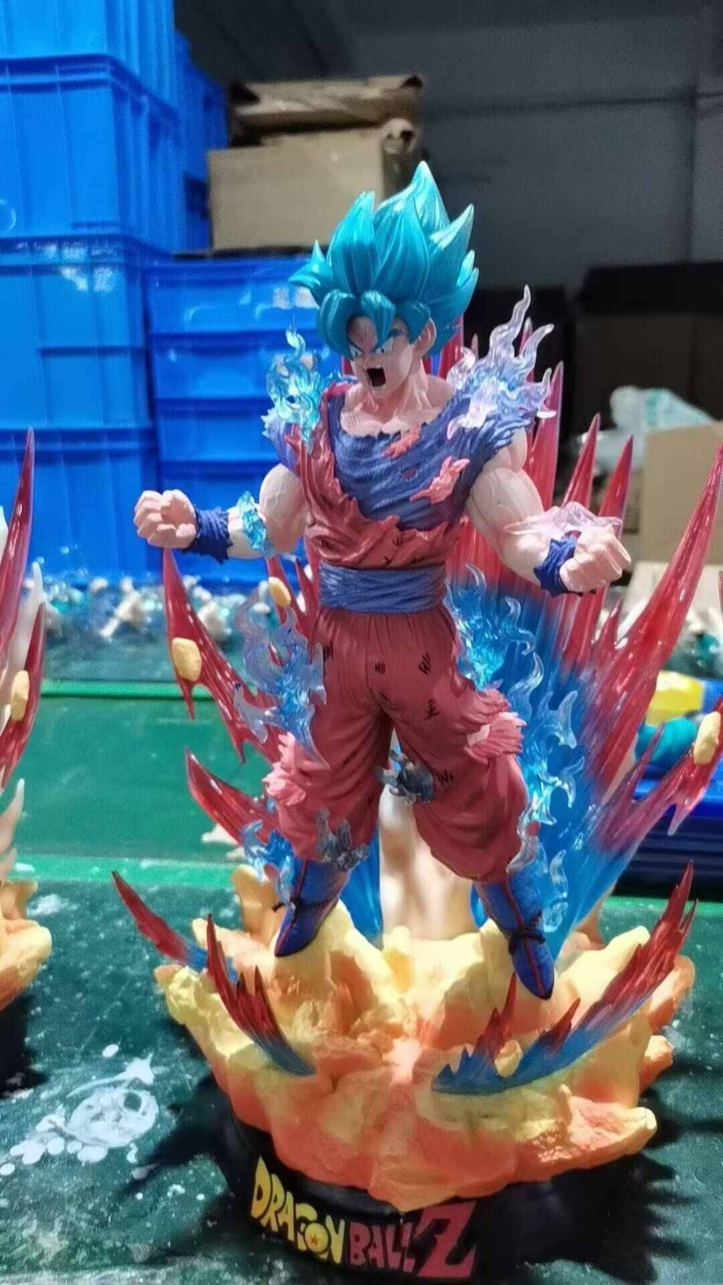 45CM Dragon Ball Z Son Goku Cartoon PVC Anime Figure Toy