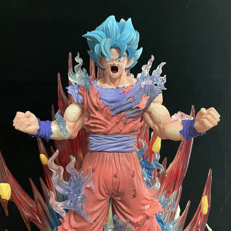 45CM Dragon Ball Z Son Goku Cartoon PVC Anime Figure Toy