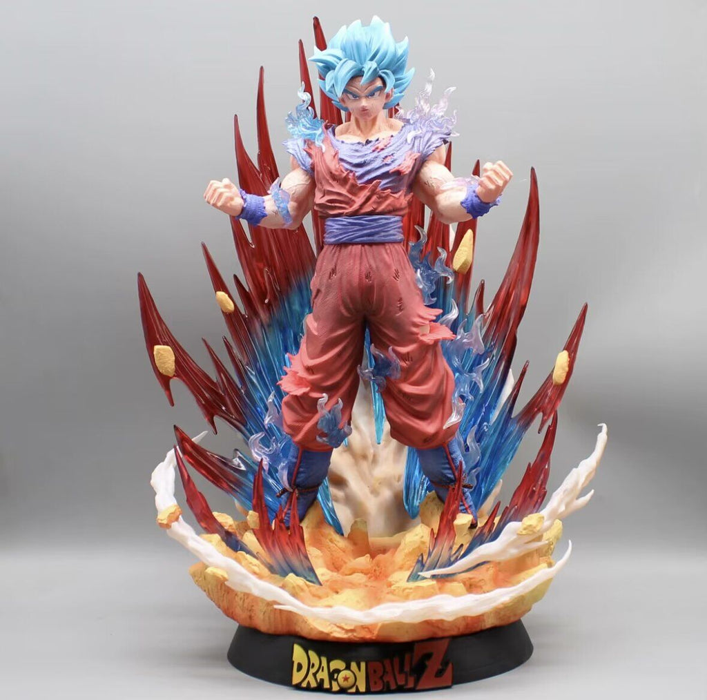 45CM Dragon Ball Z Son Goku Cartoon PVC Anime Figure Toy