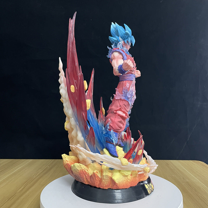45CM Dragon Ball Z Son Goku Cartoon PVC Anime Figure Toy