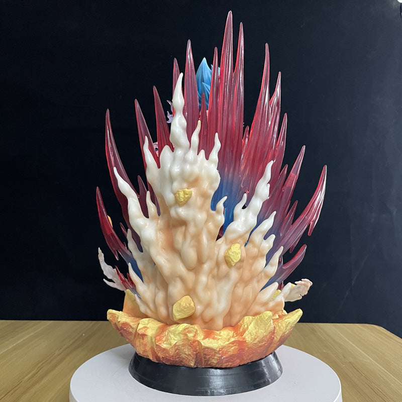 45CM Dragon Ball Z Son Goku Cartoon PVC Anime Figure Toy