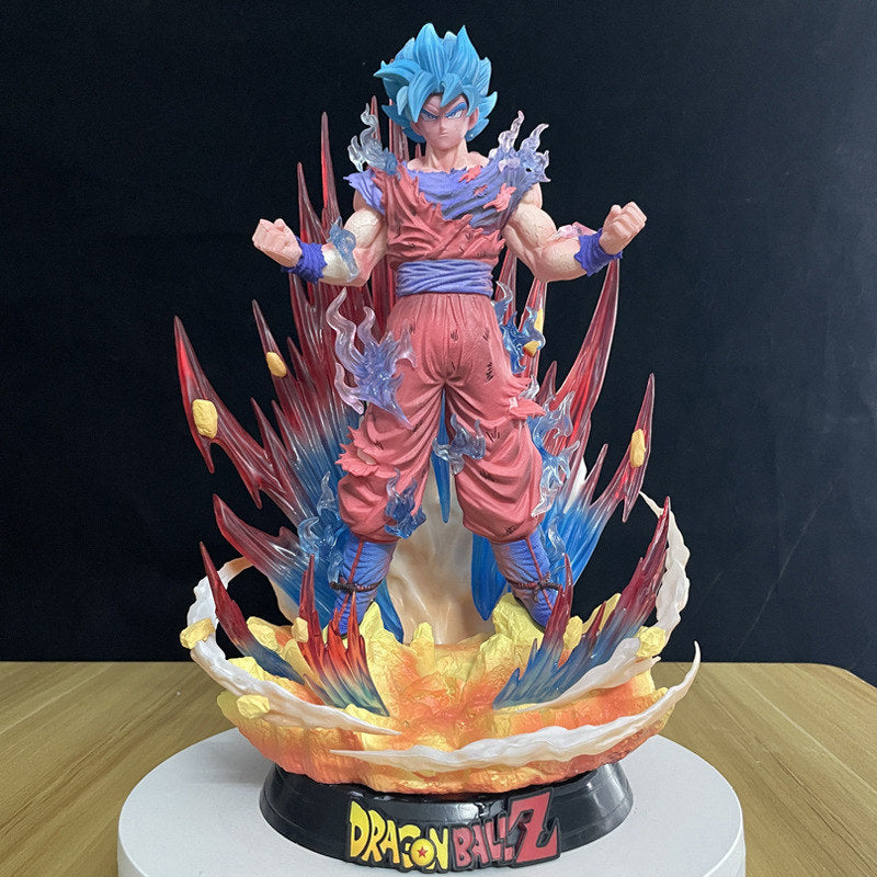 45CM Dragon Ball Z Son Goku Cartoon PVC Anime Figure Toy