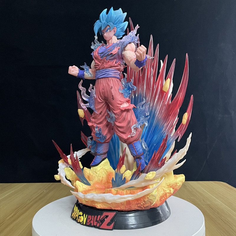 45CM Dragon Ball Z Son Goku Cartoon PVC Anime Figure Toy