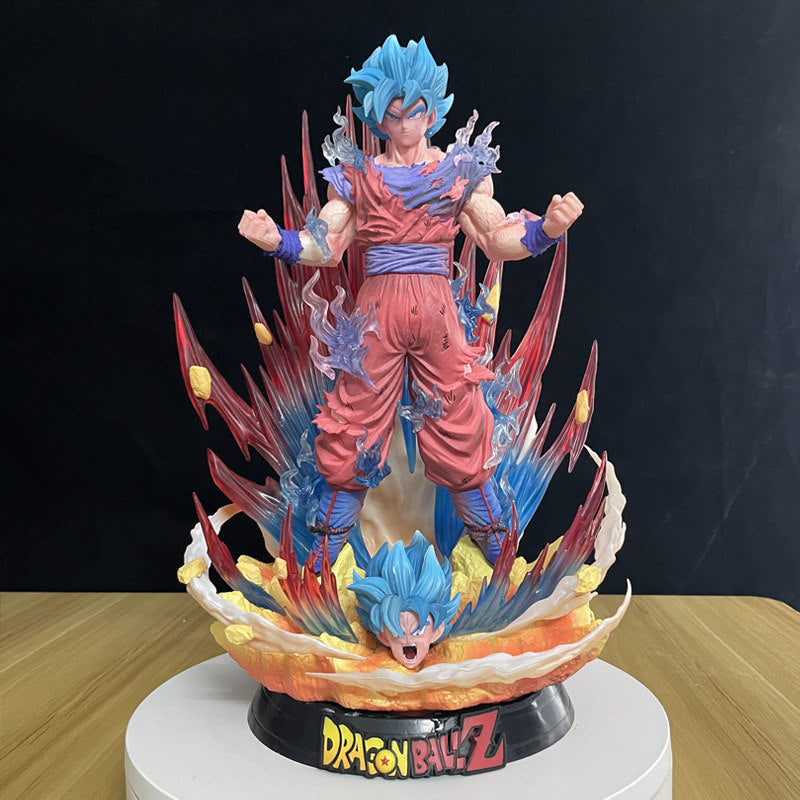 45CM Dragon Ball Z Son Goku Cartoon PVC Anime Figure Toy