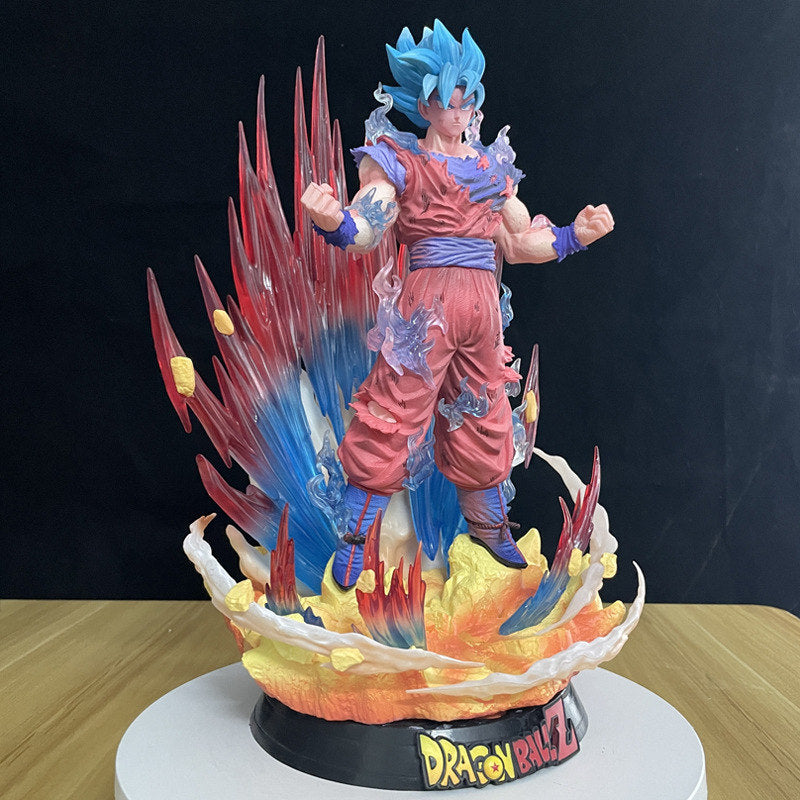 45CM Dragon Ball Z Son Goku Cartoon PVC Anime Figure Toy