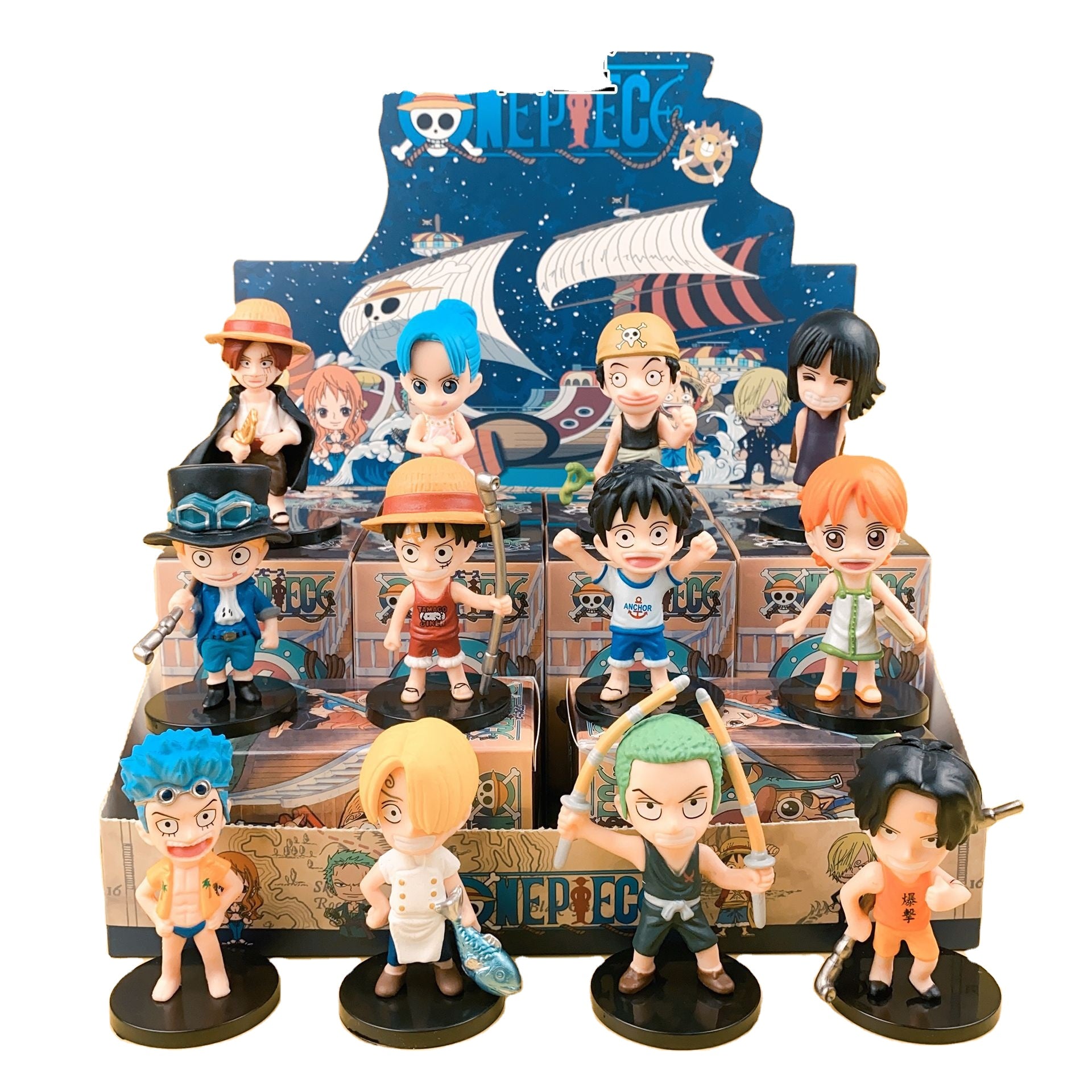 12 Childhood One Piece Blind Boxes (7-8cm)