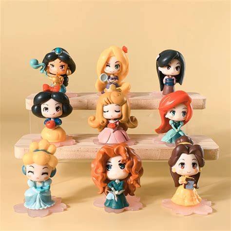 9 Disney Princess Blind Boxes(6cm)