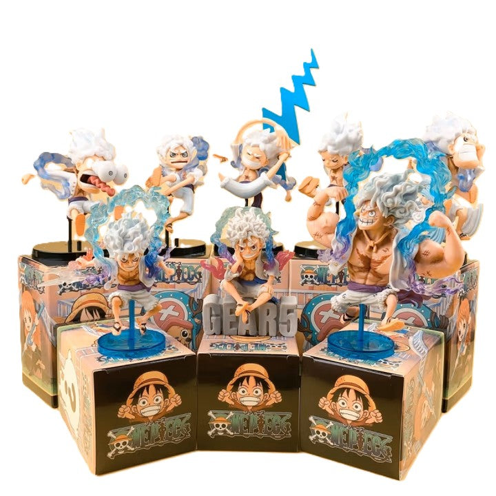 8 Nika Luffy Blind Boxes (9-18.5cm)