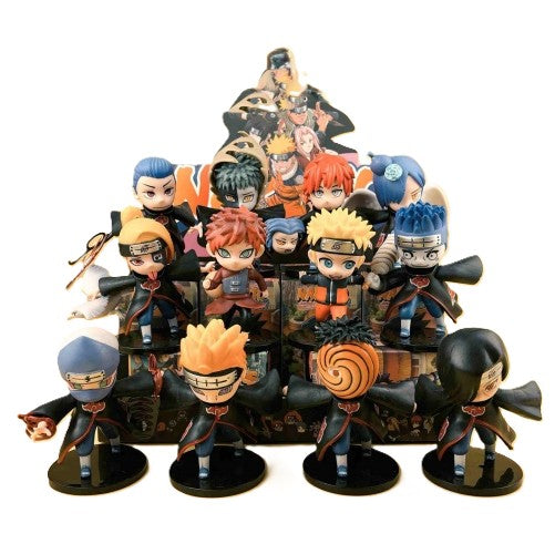 12 Running Akatsuki Naruto Blind Boxes (9-11cm)