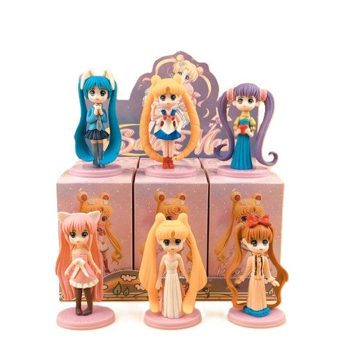 6 small-sized foundation blind boxes for pretty girls (7-9cm)